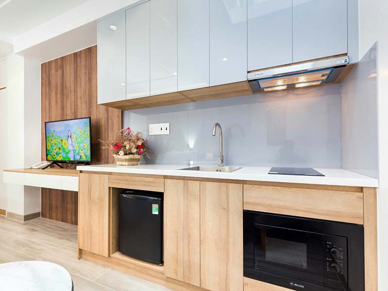 Studio serviced flat for rent on Phu My Hung Area, Ha Huy Tap Street
