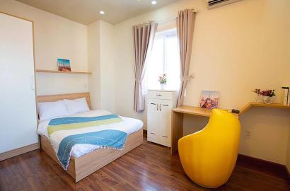 Studio serviced flat rental on Tan Dinh Ward District 1 Saigon City Center