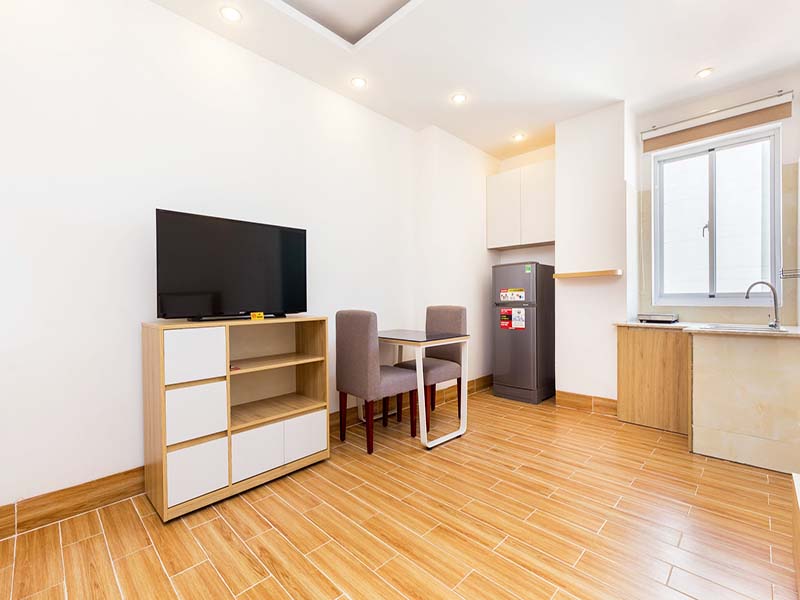 Nice studio serviced flat rental on Phan Dinh Phung St, Phu Nhuan District Saigon