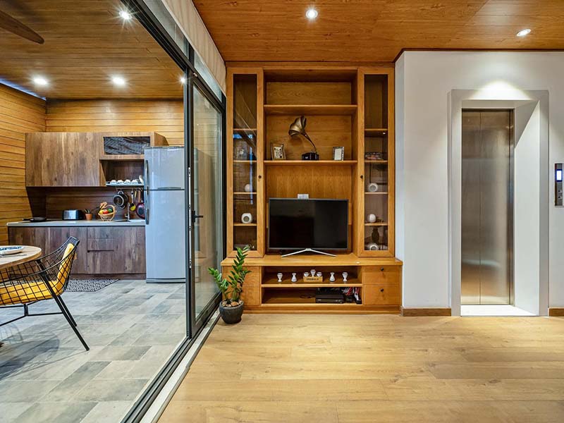 Cozy penthouse seviced apartment for rent on Vo Duy Ninh Street Binh Thanh District