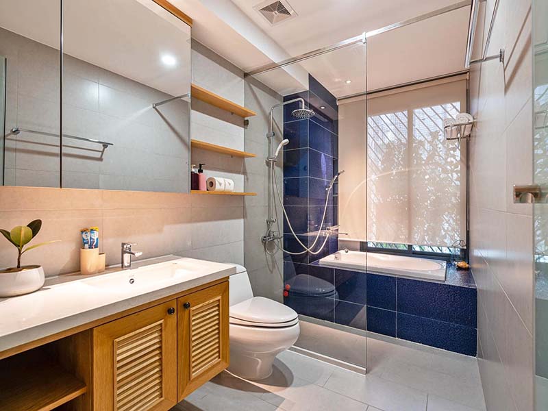 Cozy penthouse seviced apartment for rent on Vo Duy Ninh Street Binh Thanh District