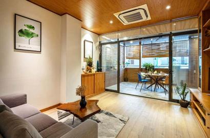Cozy penthouse seviced apartment for rent on Vo Duy Ninh Street Binh Thanh District