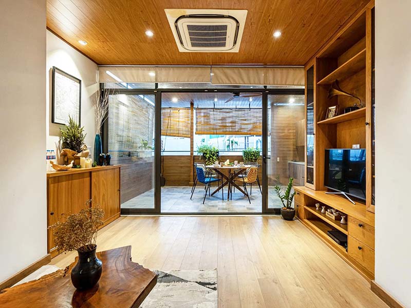 Cozy penthouse seviced apartment for rent on Vo Duy Ninh Street Binh Thanh District
