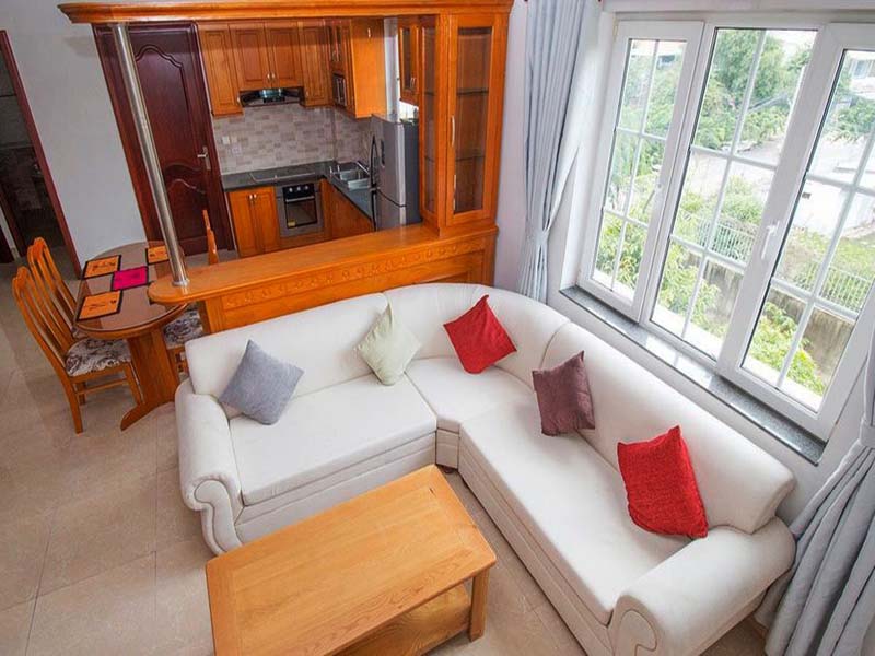 Three bedrooms Serviced flat Condo for rent on Thao Dien Area Thu Duc City