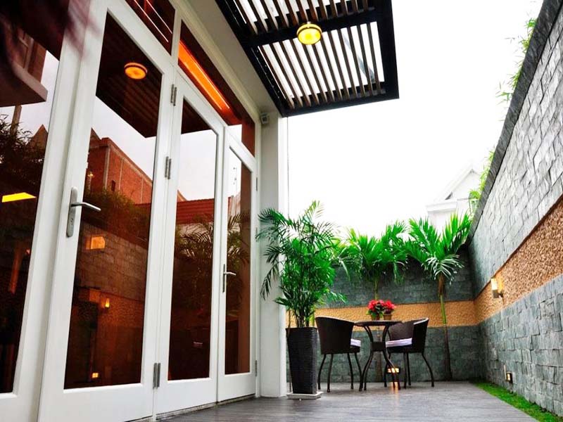 Modern villa for lease on a compound of Nguyen Van Huong St, Thao Dien, District 2