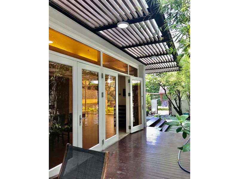 Modern villa for lease on a compound of Nguyen Van Huong St, Thao Dien, District 2