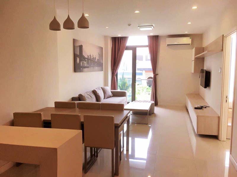Three bedrooms serviced apartment renting in Phu Nhuan District Saigon City