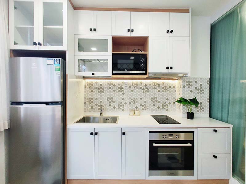 Cozy studio serviced apartment leasing on Cao Thang St, District 3, HCMC