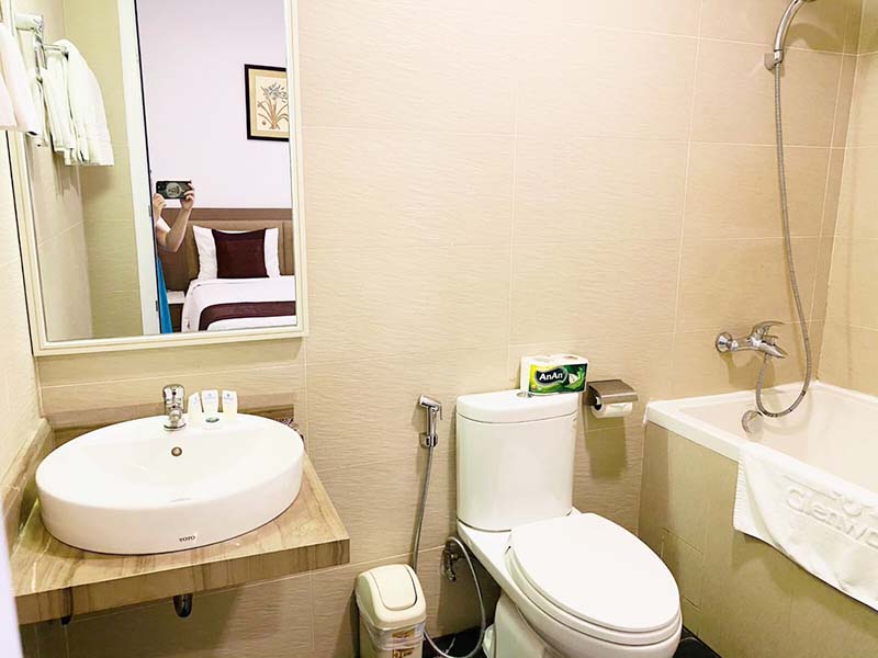 The nice serviced apartment for rent in Thao Dien suitable for Expat in District 2