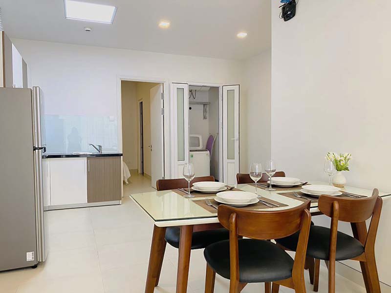 The nice serviced apartment for rent in Thao Dien suitable for Expat in District 2