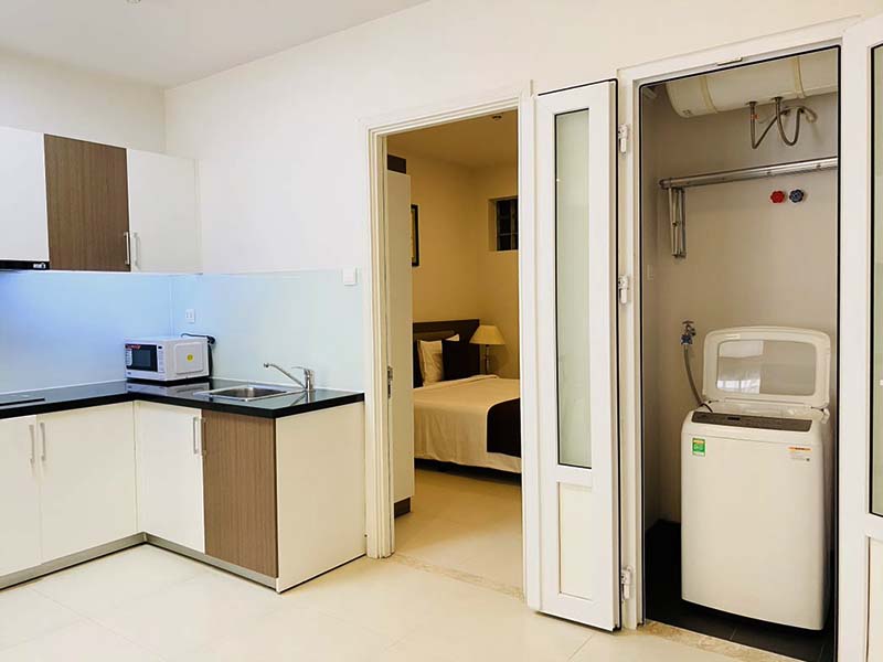 The nice serviced apartment for rent in Thao Dien suitable for Expat in District 2