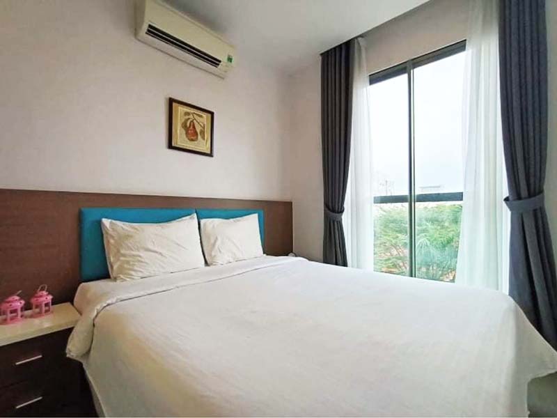 Modern serviced apartment for rent in Thu Duc City Thao Dien area District 2.