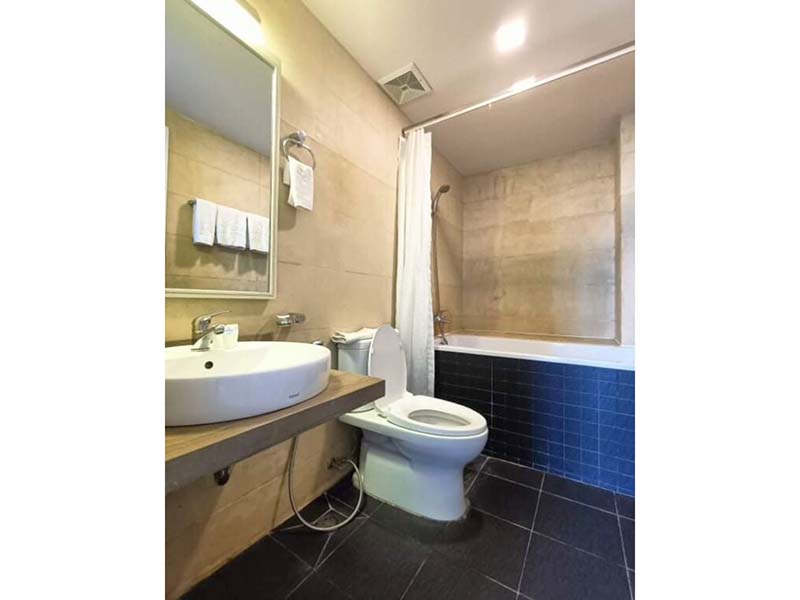 Modern serviced apartment for rent in Thu Duc City Thao Dien area District 2.