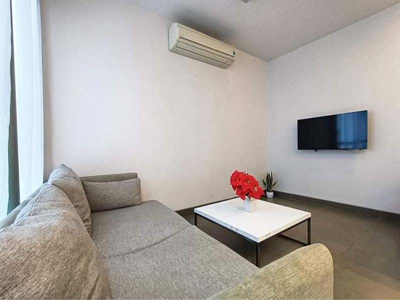 Modern serviced apartment for rent in Thu Duc City Thao Dien area District 2.