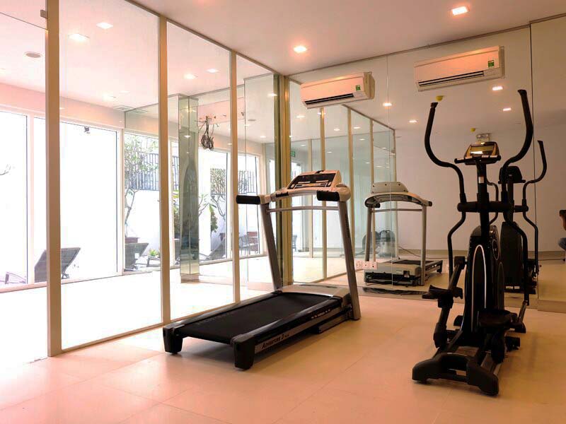 Modern serviced apartment for rent in Thu Duc City Thao Dien area District 2.
