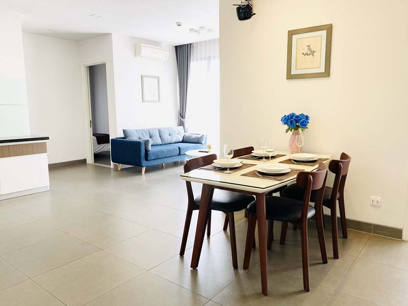 Three bedrooms serviced flat renting in Thao Dien Ward District 2 Thu Duc City