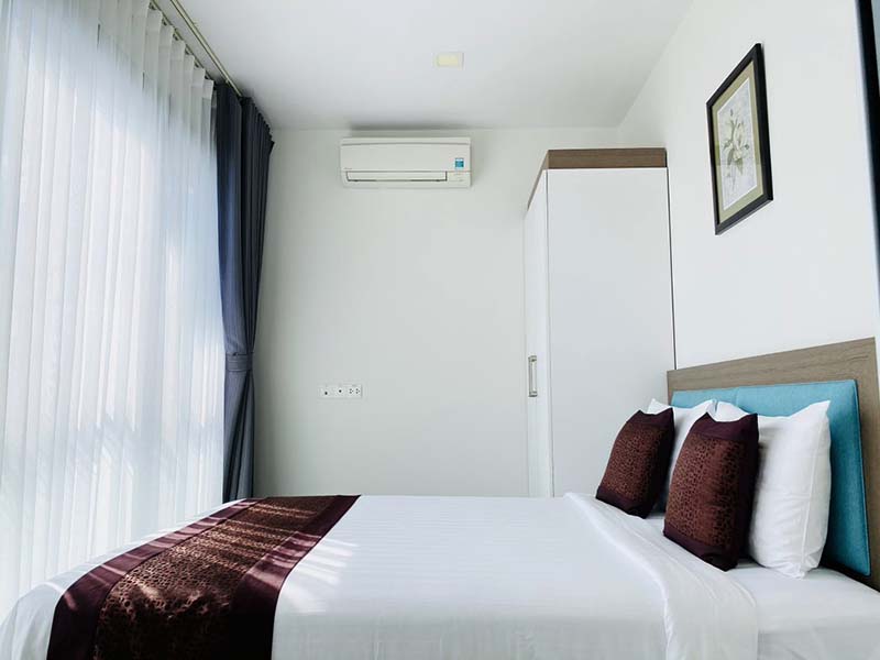 Three bedrooms serviced flat renting in Thao Dien Ward District 2 Thu Duc City