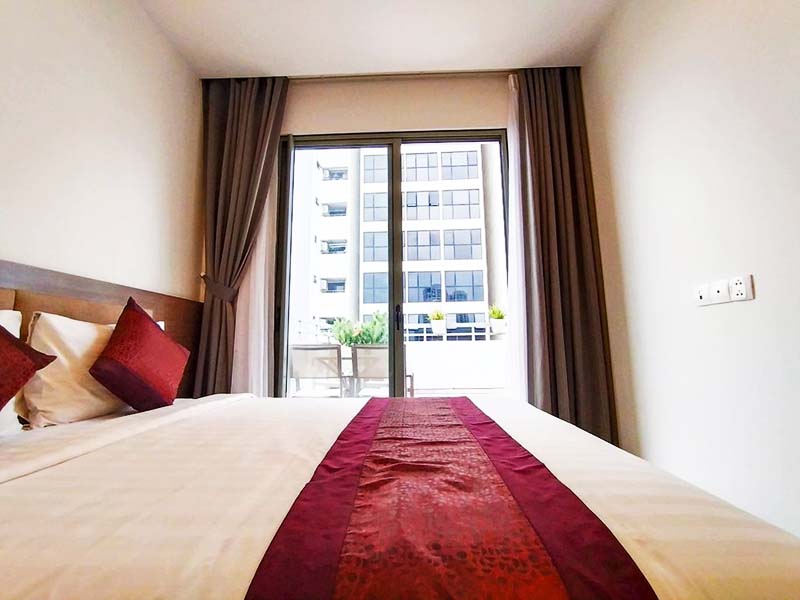 Private rooftop serviced apartment leasing on Thao Dien Area Thu Duc City