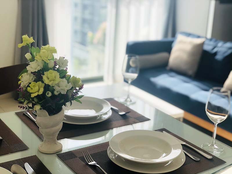 Private rooftop serviced apartment leasing on Thao Dien Area Thu Duc City