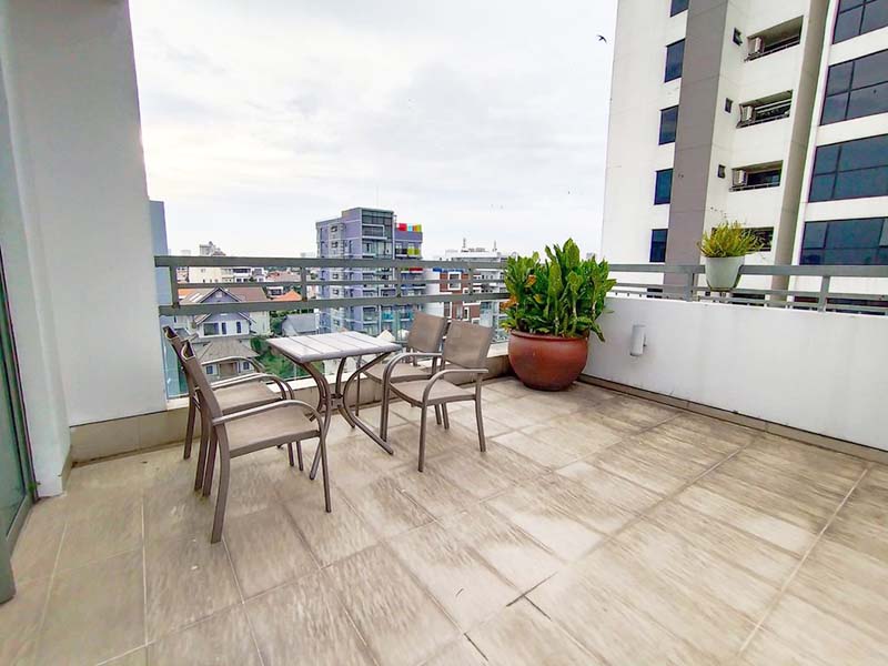 Private rooftop serviced apartment leasing on Thao Dien Area Thu Duc City