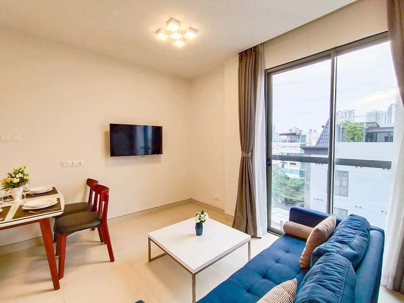 Private rooftop serviced apartment leasing on Thao Dien Area Thu Duc City
