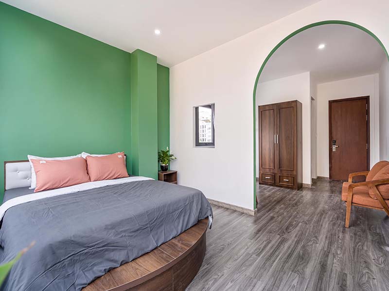 Vintage serviced concept apartment renting in Vo Van Tan Street, District 3
