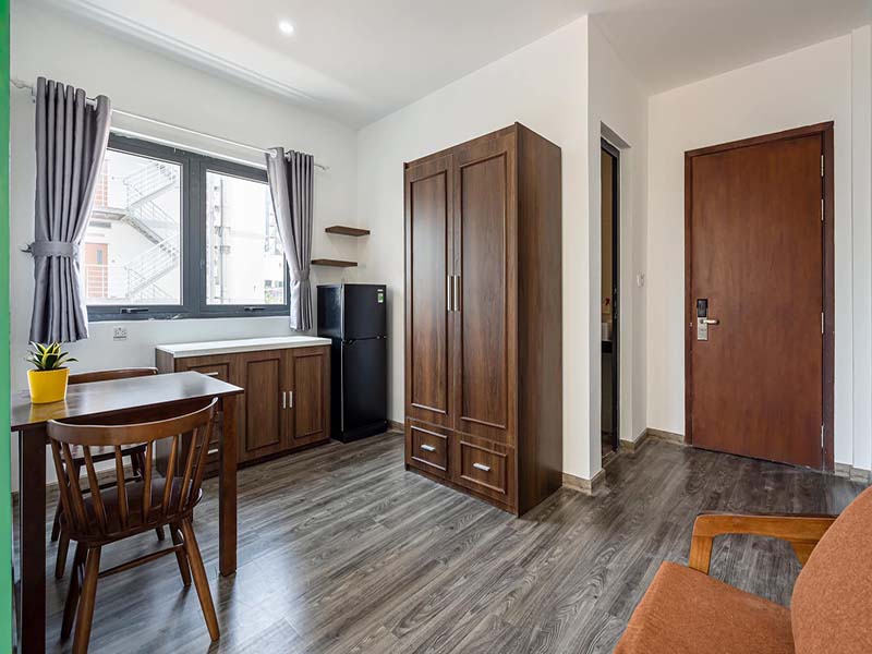 Vintage serviced concept apartment renting in Vo Van Tan Street, District 3