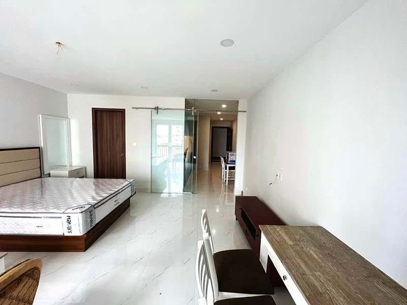Spacious studio serviced flat for lease on Thao Dien Area Thu Duc City