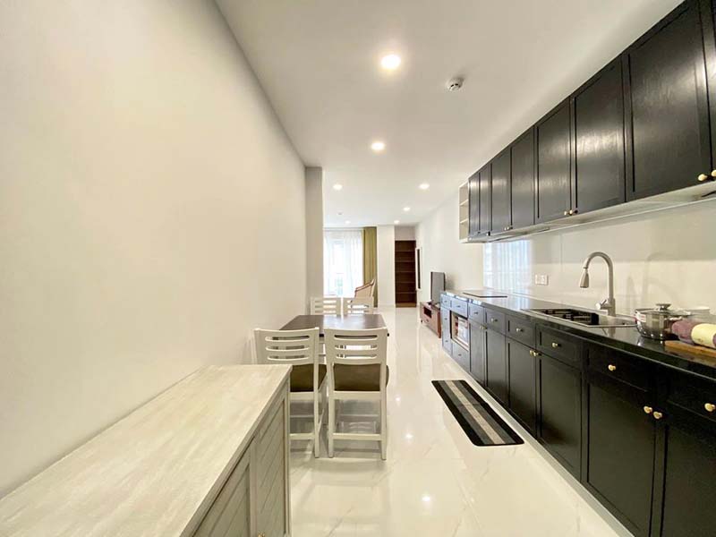 Spacious studio serviced flat for lease on Thao Dien Area Thu Duc City