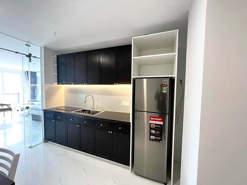 Spacious studio serviced flat for lease on Thao Dien Area Thu Duc City