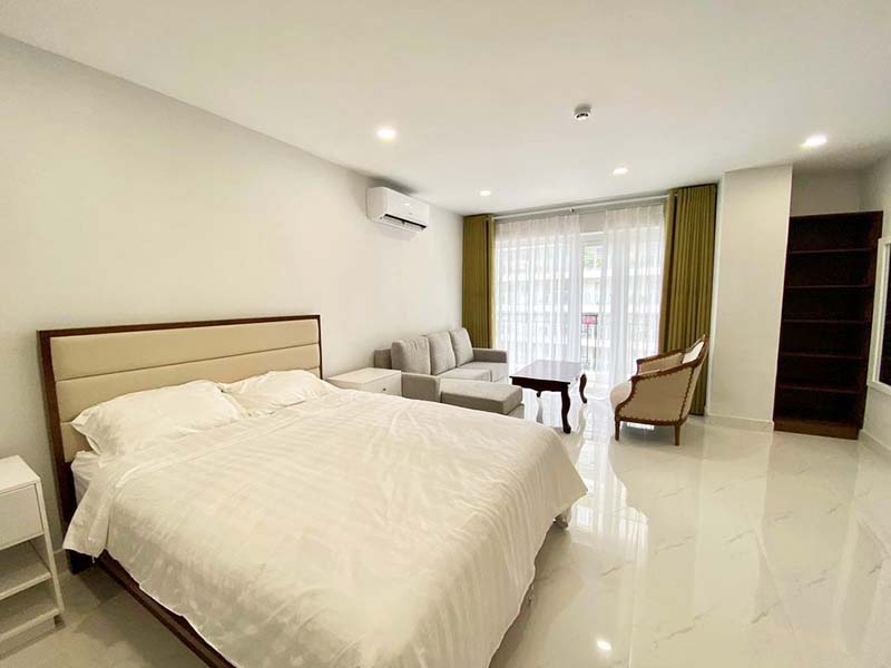 Spacious studio serviced flat for lease on Thao Dien Area Thu Duc City
