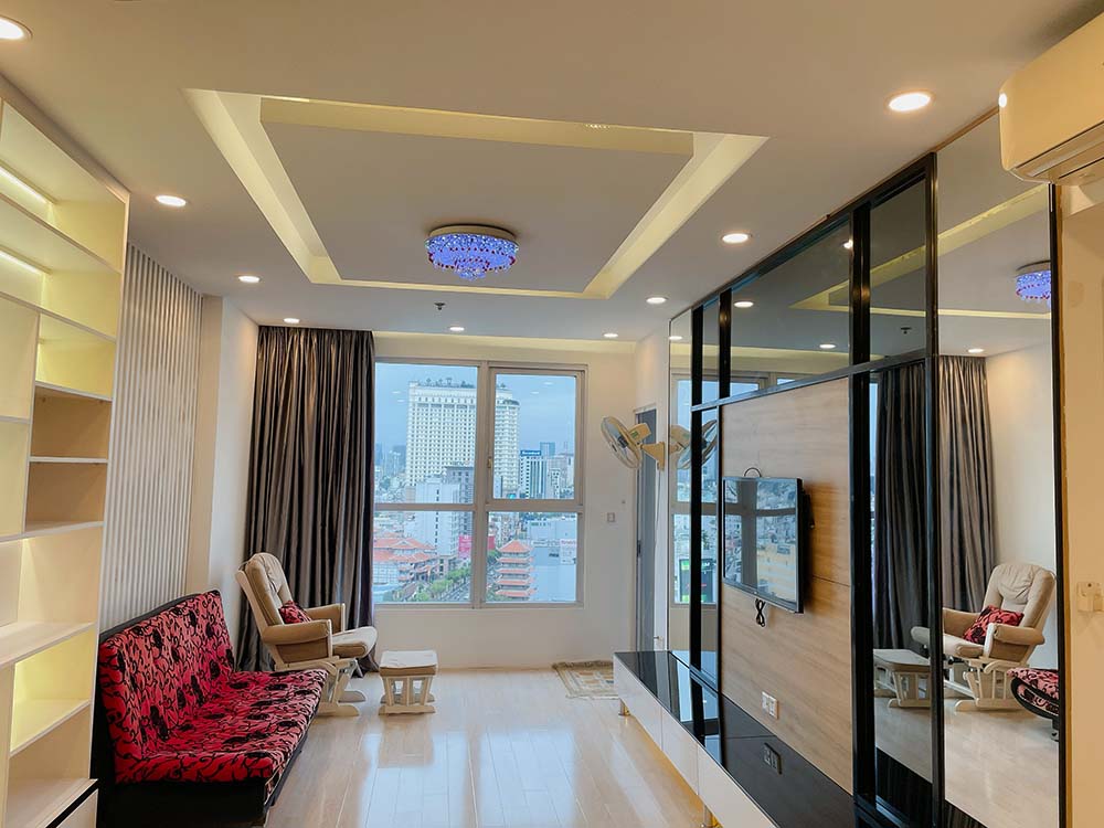 Nice apartment for lease on The Prince Residence Phu Nhuan District