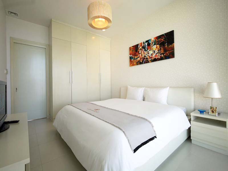 Cozy serviced apartment leasing in Nguyen Van Huong Street Thao Dien Area