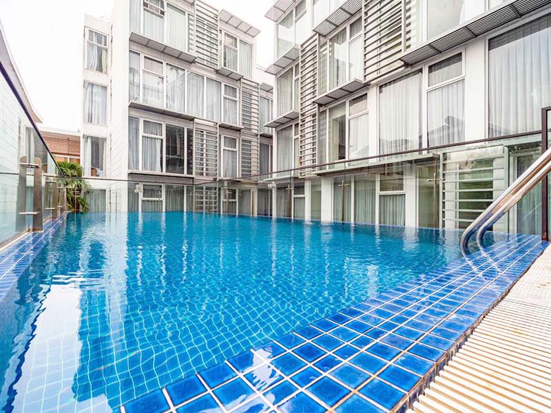 Cozy serviced apartment leasing in Nguyen Van Huong Street Thao Dien Area