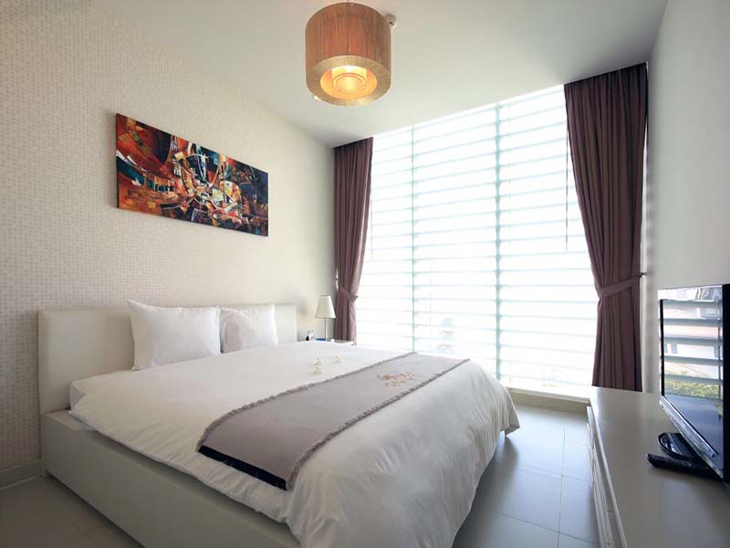 Cozy serviced apartment leasing in Nguyen Van Huong Street Thao Dien Area