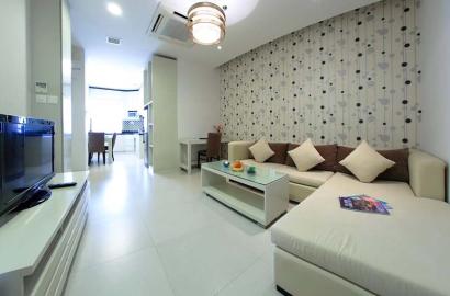 Cozy serviced apartment leasing in Nguyen Van Huong Street Thao Dien Area