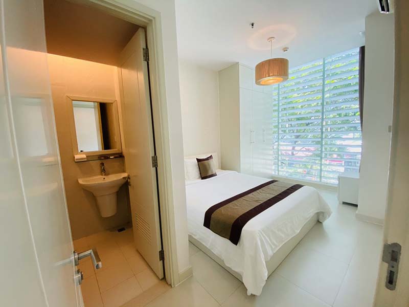 Two bedrooms serviced apartment leasing in Nguyen Van Huong St Thao Dien Thu Duc City