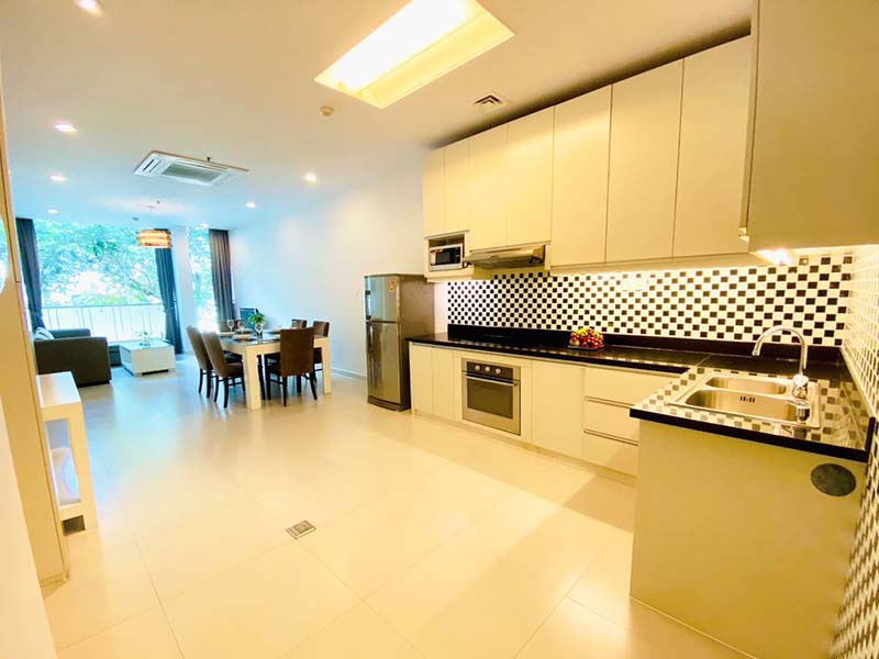 Two bedrooms serviced apartment leasing in Nguyen Van Huong St Thao Dien Thu Duc City