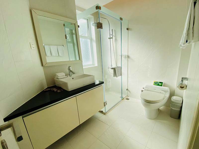 Two bedrooms serviced apartment leasing in Nguyen Van Huong St Thao Dien Thu Duc City