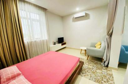Spacious studio flat for lease on Thao Dien Area come with full of services