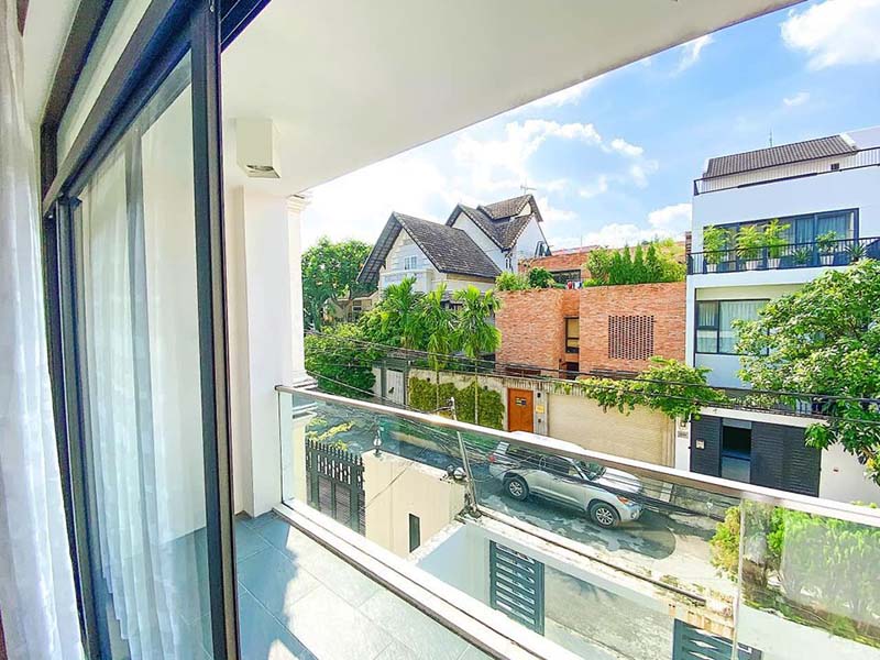 Cozy two bedrooms serviced apartment renting on Thao Dien Area Thu Duc City