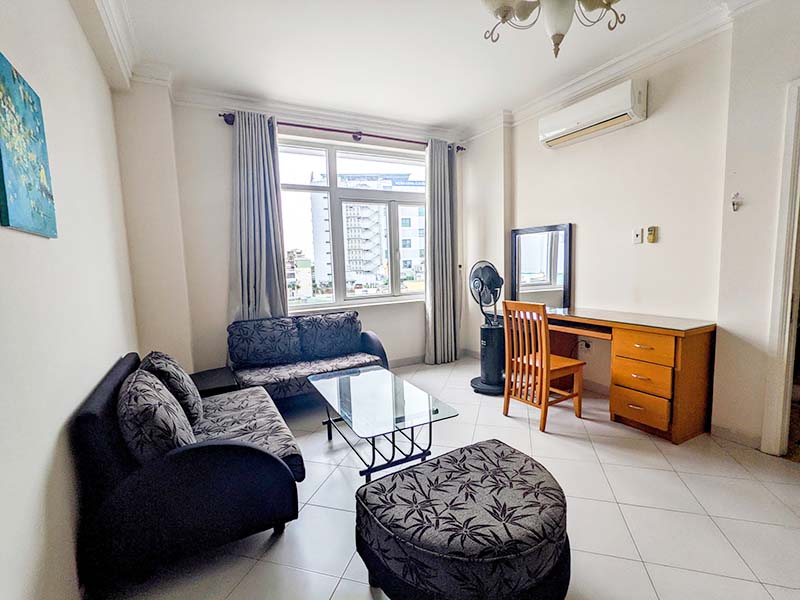 Spacious and windy serviced apartment renting in Binh Thanh District next to the Zoo