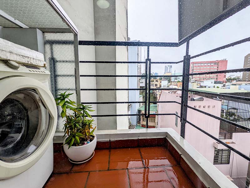 Spacious and windy serviced apartment renting in Binh Thanh District next to the Zoo