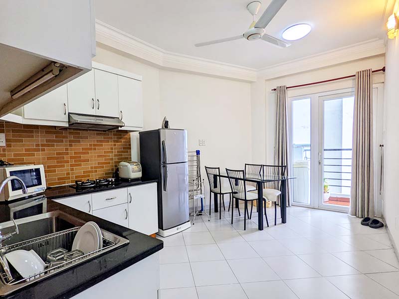 Spacious and windy serviced apartment renting in Binh Thanh District next to the Zoo