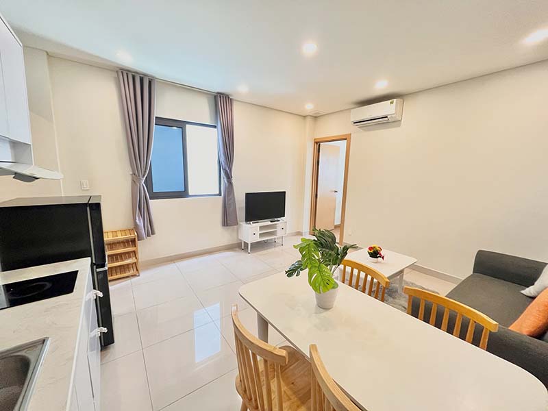 Nice serviced apartment leasing in Binh Thanh District Nguyen Ngoc Phuong Street