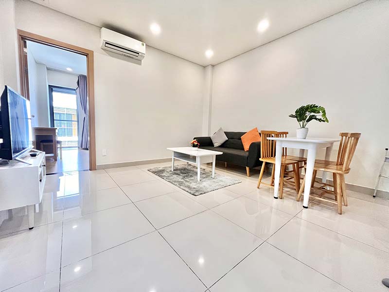 Nice serviced apartment leasing in Binh Thanh District Nguyen Ngoc Phuong Street