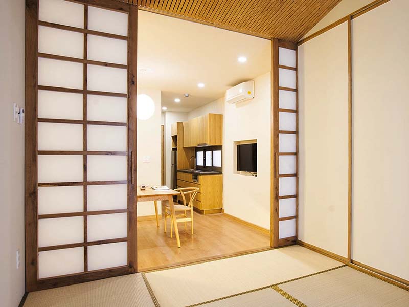 Two bedrooms expat house for rent on Nam Ky Khoi Nghia Street, District 3, Saigon City.