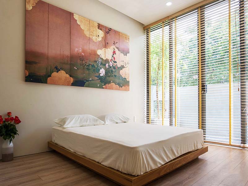Two bedrooms expat house for rent on Nam Ky Khoi Nghia Street, District 3, Saigon City.