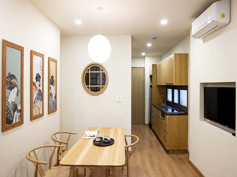 Two bedrooms expat house for rent on Nam Ky Khoi Nghia Street, District 3, Saigon City.