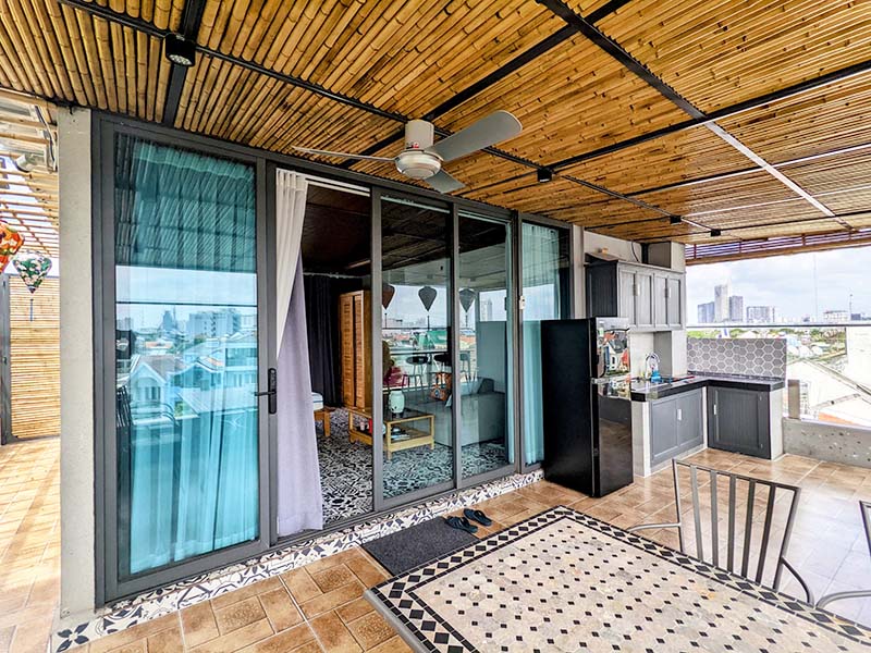 Penthouse serviced apartment leasing in District 2 Thu Duc Ho Chi Minh City